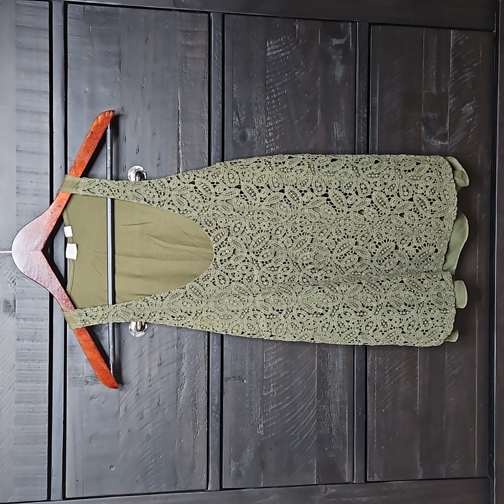 Olive Green Tank Top